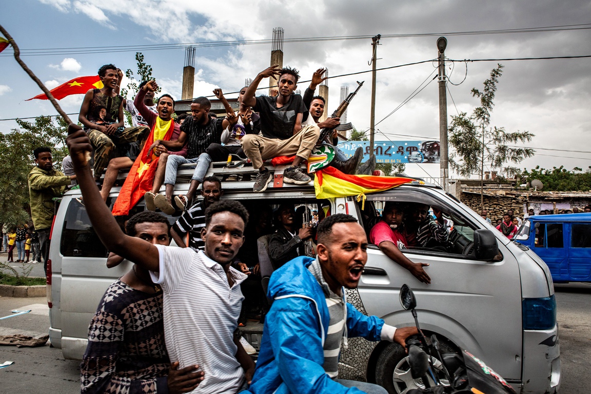 War-torn Ethiopia
