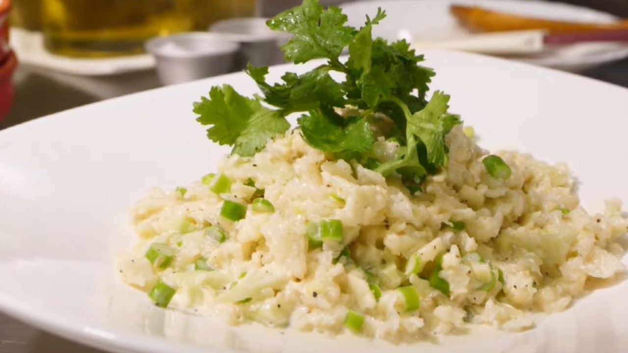 Cauliflower Rice Risotto