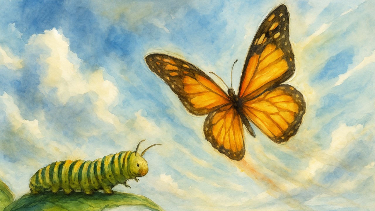From Caterpillar to Butterfly