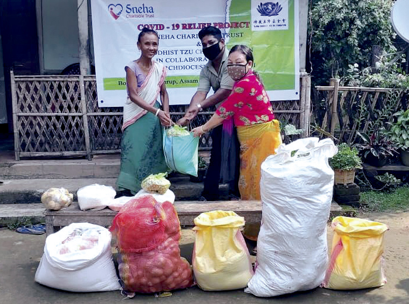 Cross-Religion Cooperation—Tzu Chi's COVID-19 Aid to India