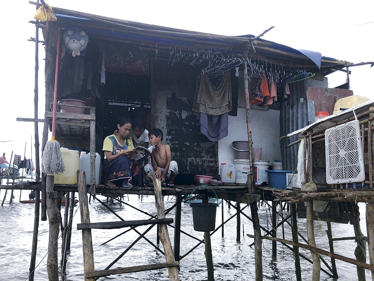 Helping the "Sea Gypsies"