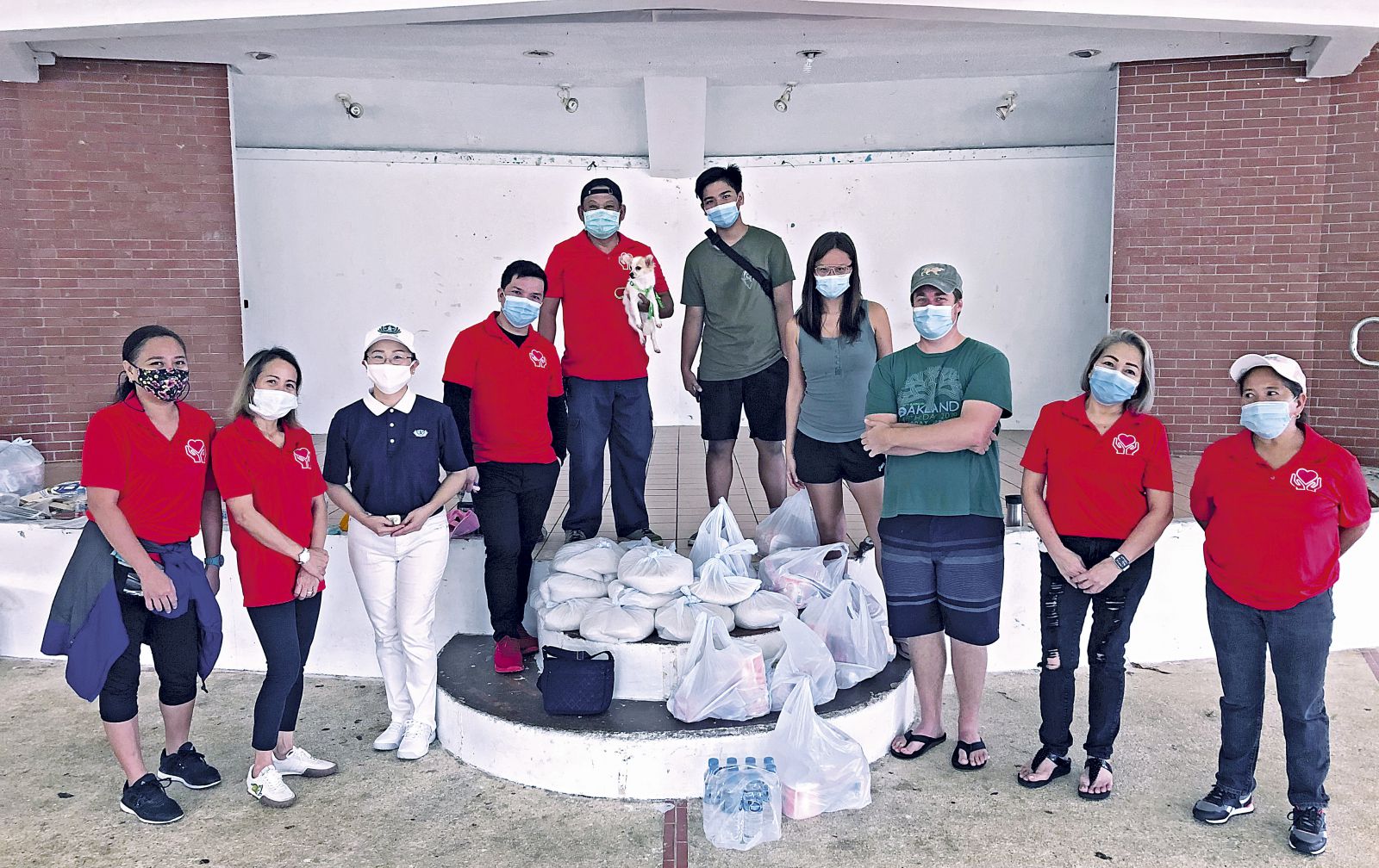 Giving Pandemic Aid on a Tourist Island