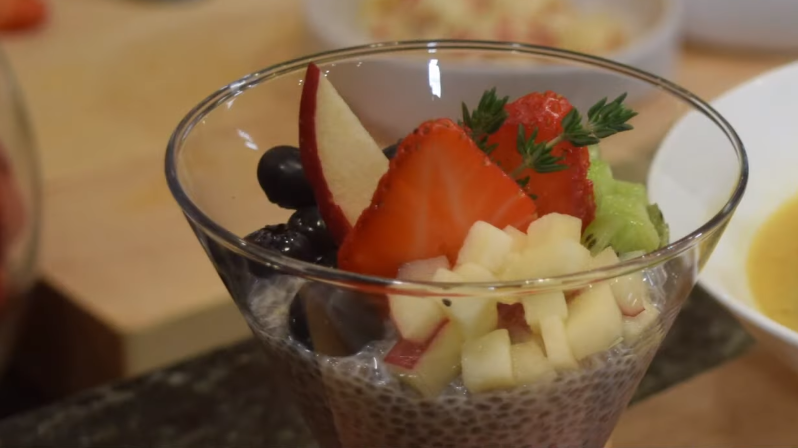 Chia Pudding with Fruit