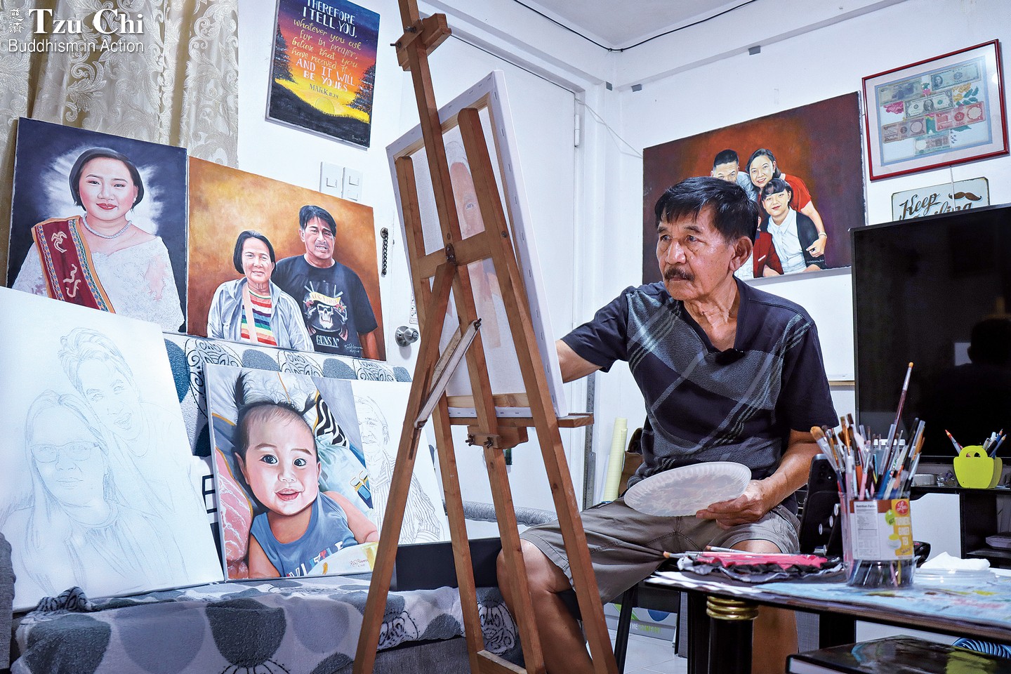 Conrado's Colorful World Comes Alive—A Story From the Tzu Chi Eye Center, the Philippines