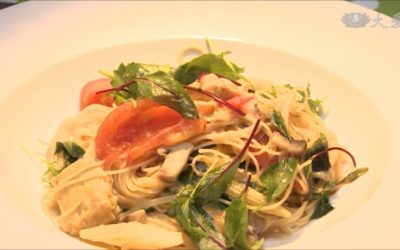 Vegetables and Tomato Pasta